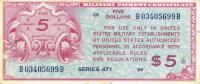 Gallery image for United States pM13a: 5 Dollars
